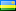 Flagge von Ruanda